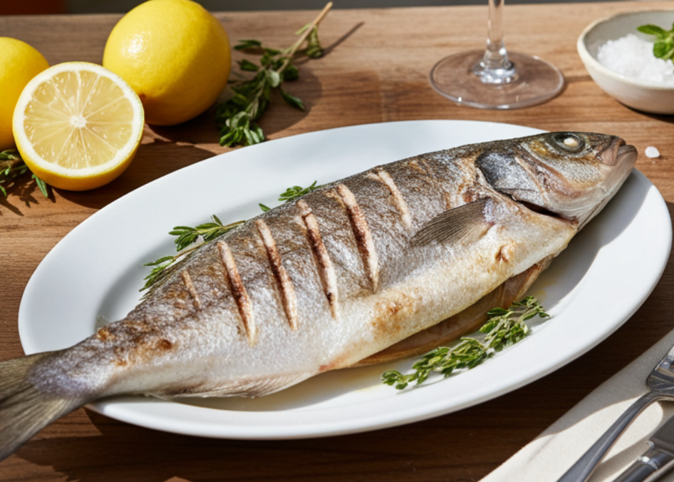Whole Branzino