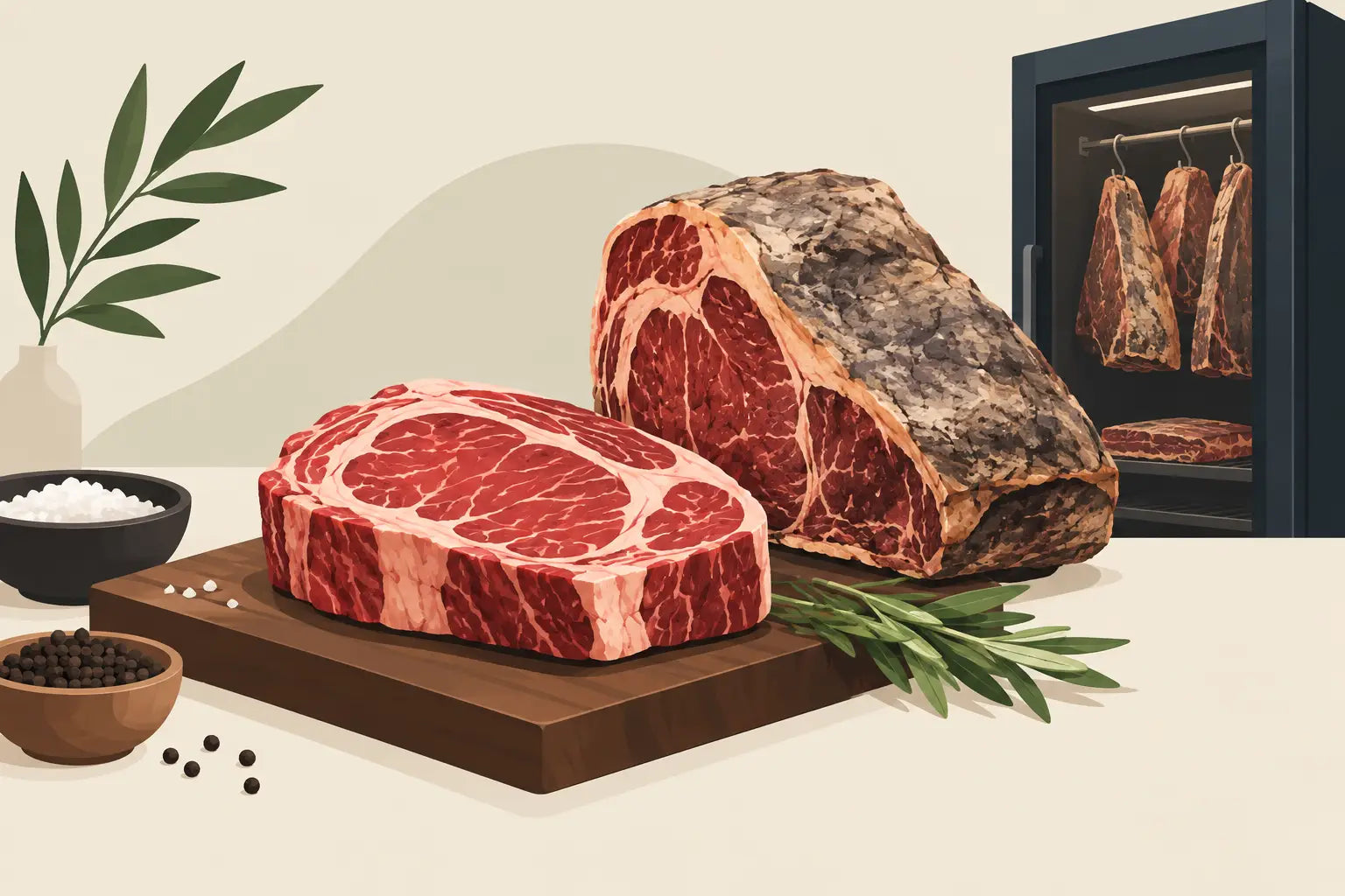 A Guide to Dry Aged Beef for Better Steaks