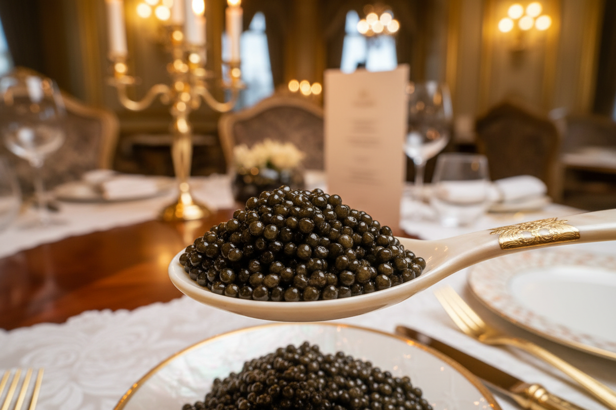 Caviar in Fine Dining History