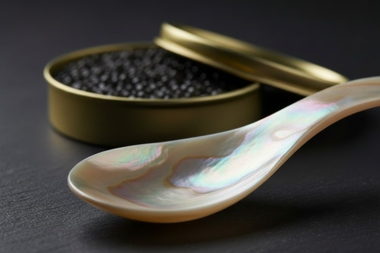 Mother-of-Pearl Spoons: The Best Choice for Serving Caviar