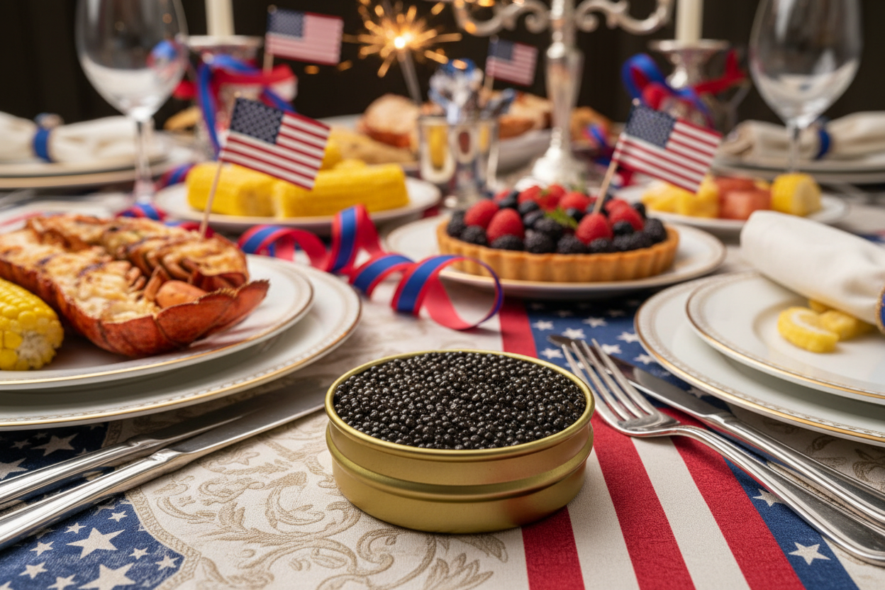 How to Serve Caviar at Your 4th of July Party