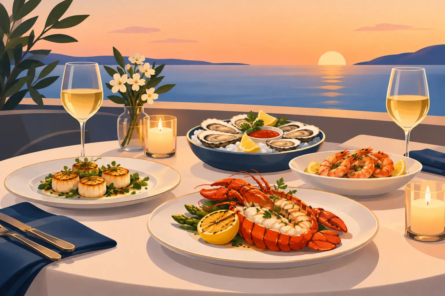 12 Best Seafood for Date Night, Made Memorable