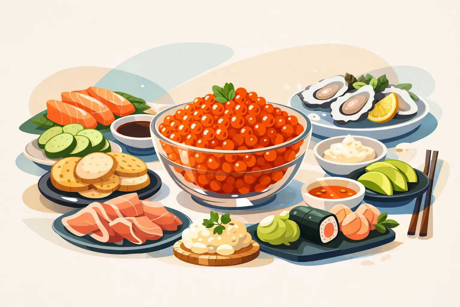 What to Serve With Ikura for an Elegant Spread