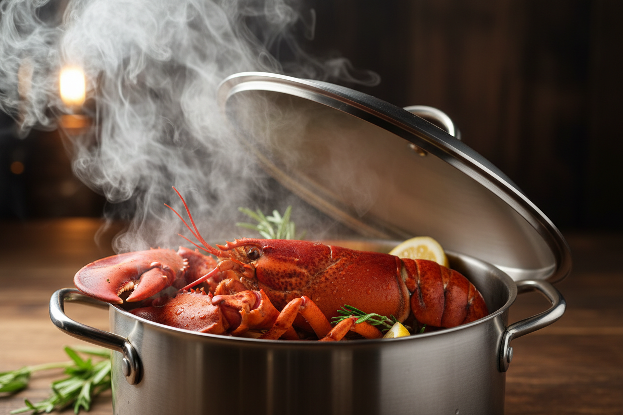 How to Steam Lobster Perfectly