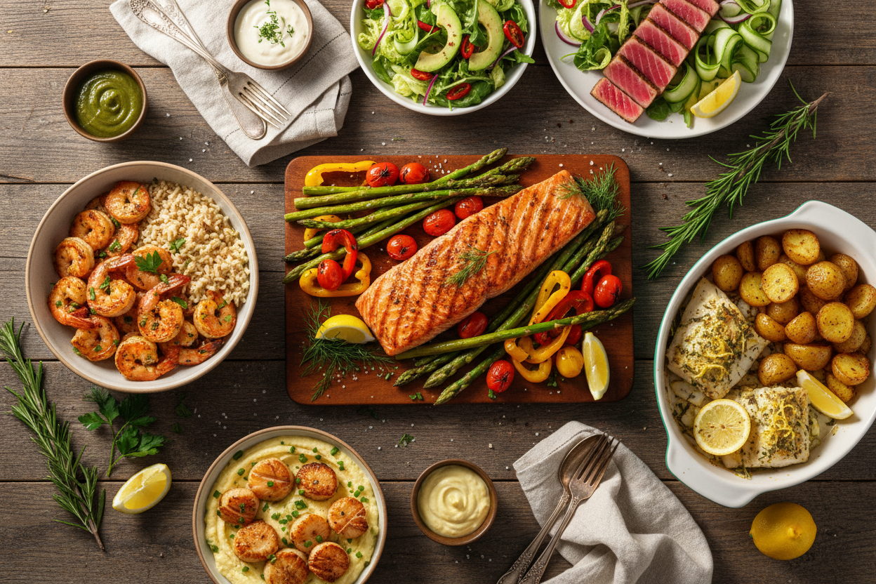Healthy Seafood Dinner Ideas