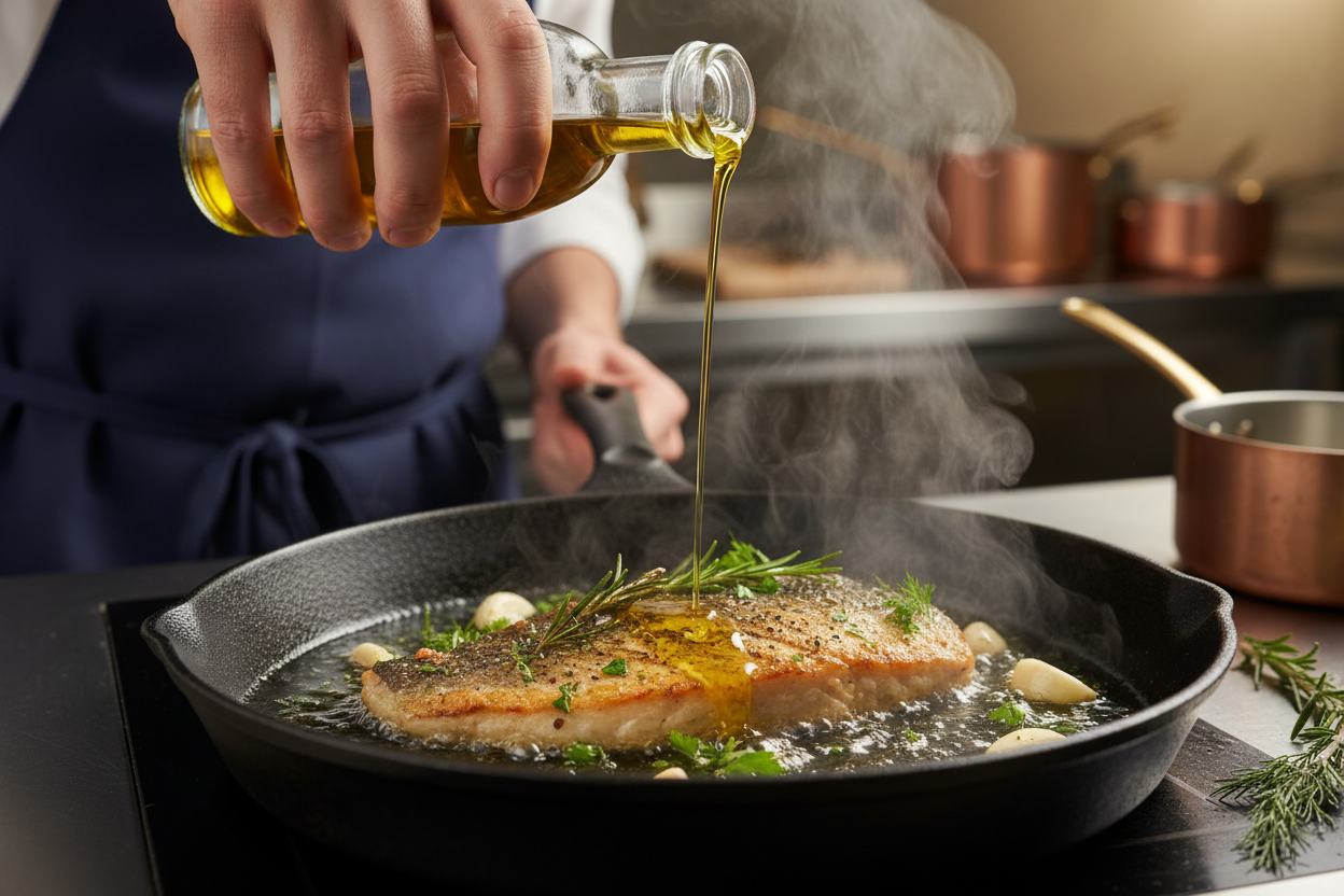 The Secret to Better-Tasting Fish Starts with the Oil