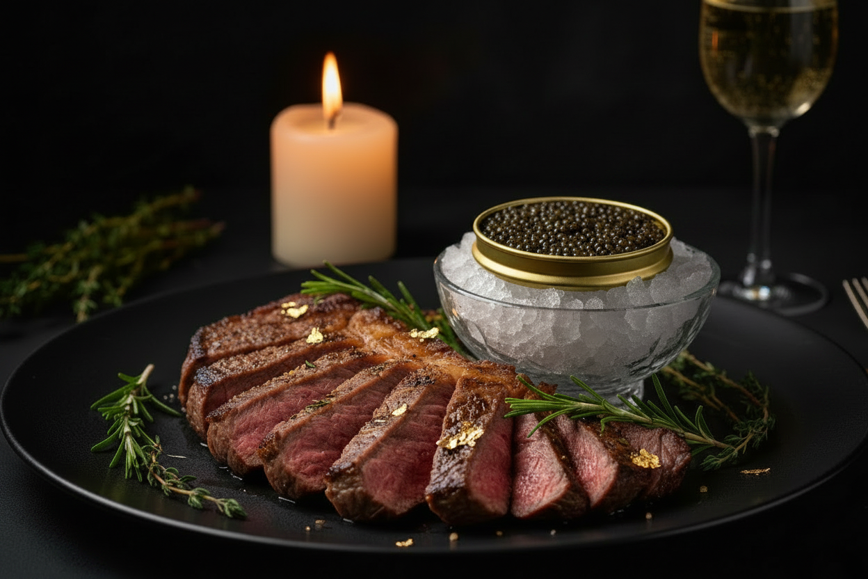 Gourmet Date Night Ideas: Wagyu and Caviar Menu Inspiration