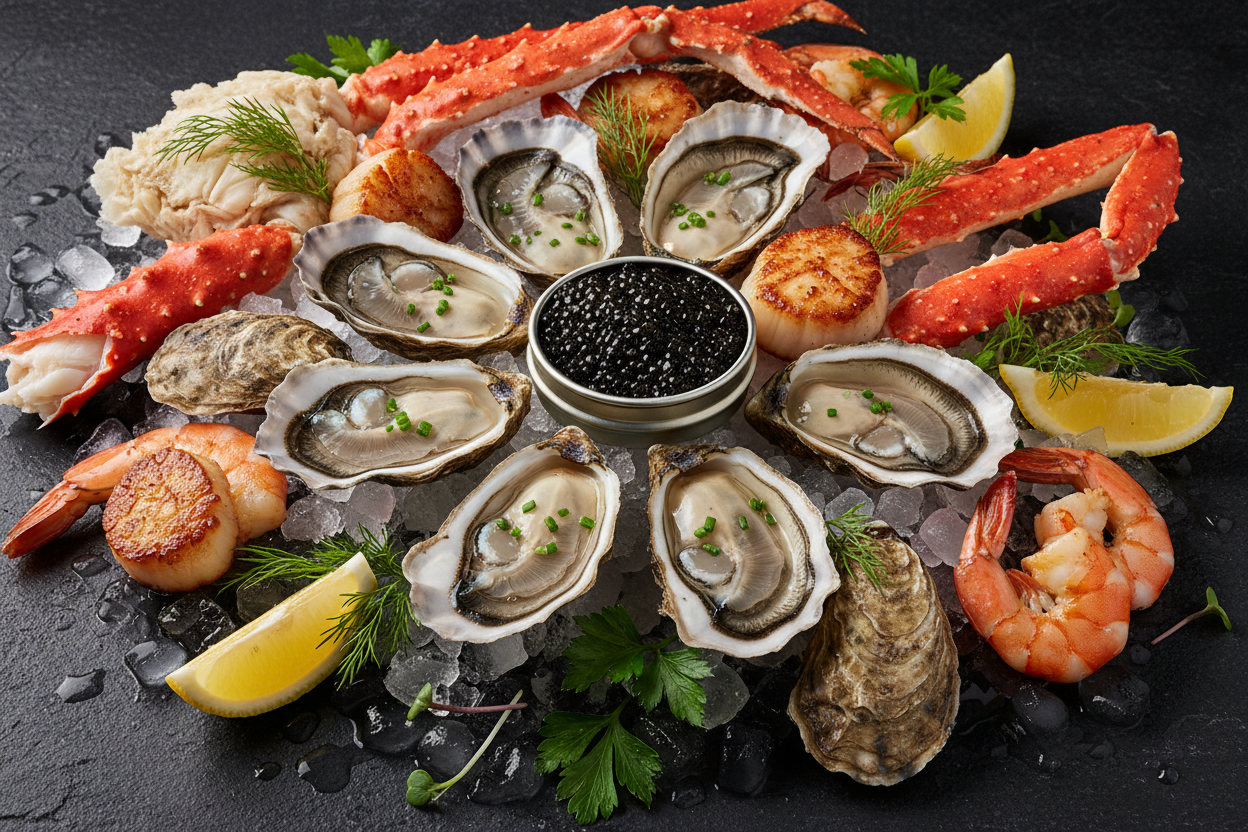 Nutrients & Minerals Found in Seafood