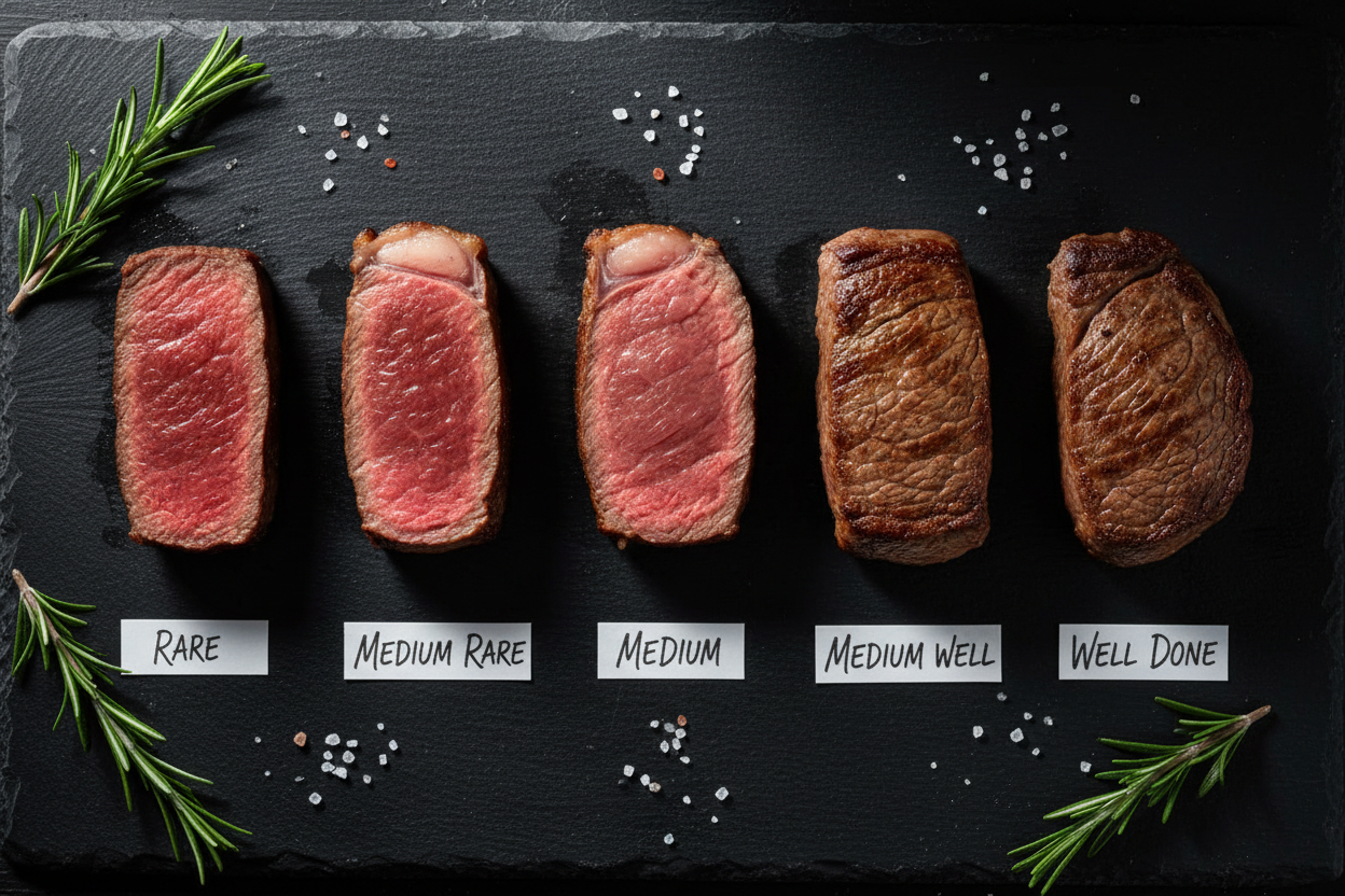 Stop Guessing: Learn Every Steak Doneness Level