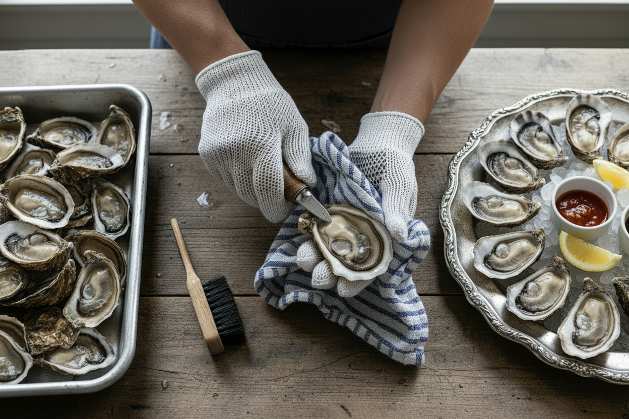 How to Open Oysters at Home Like a Pro
