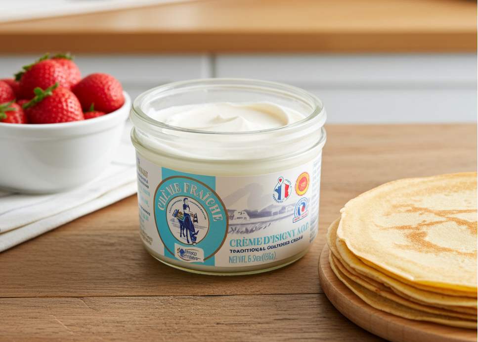Imported Crème Fraîche (France)