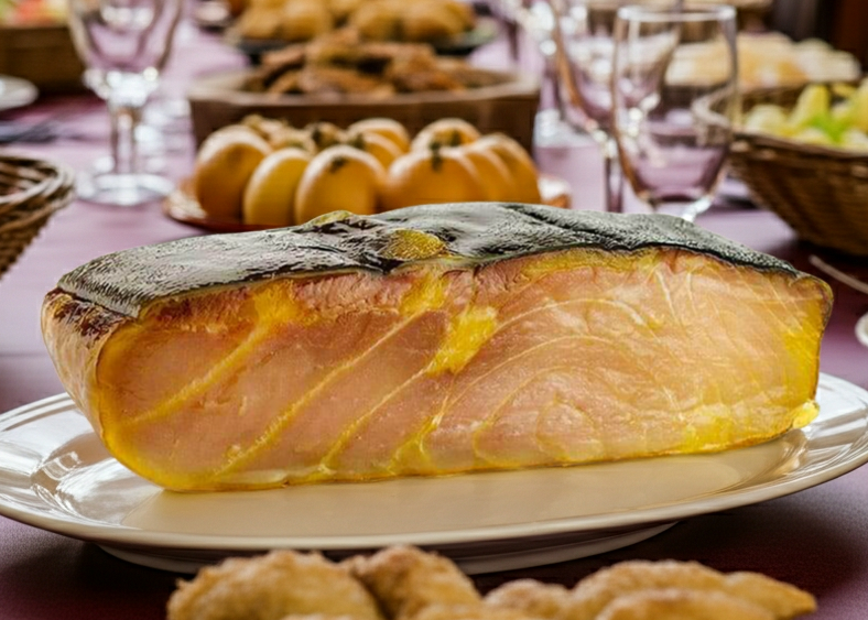 Esturgeon fumé à froid