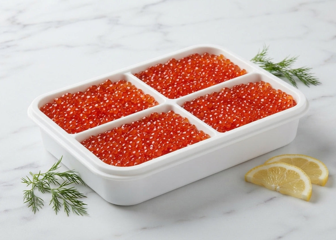 Caviar de kéta olympique de qualité supérieure 2,2 lb (1 kg)