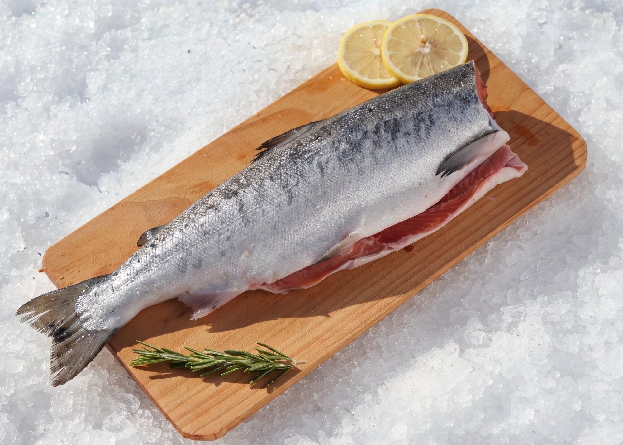 Fresh Wild Chum Keta Salmon Head-Off &amp; Gutted (8-10 LBS Average)