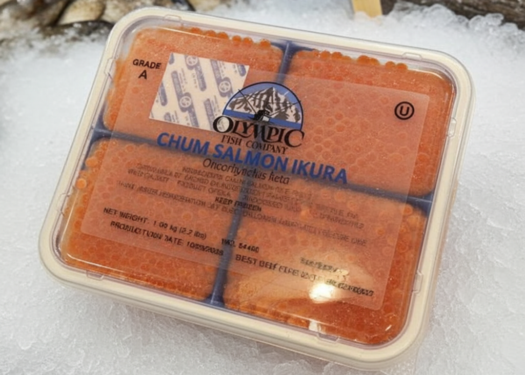 2025 Olympic Premium Chum (Keta) Salmon Caviar 1 kg