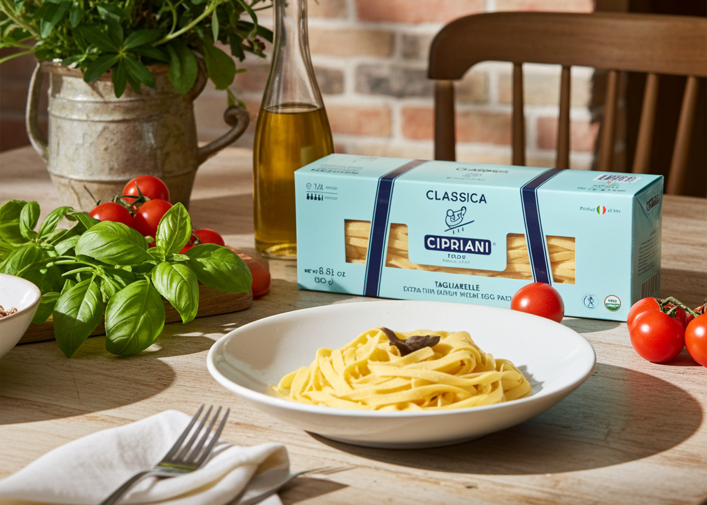 Cipriani Classica Tagliarelle Extra Thin Durum Wheat Egg Pasta 8.82 oz