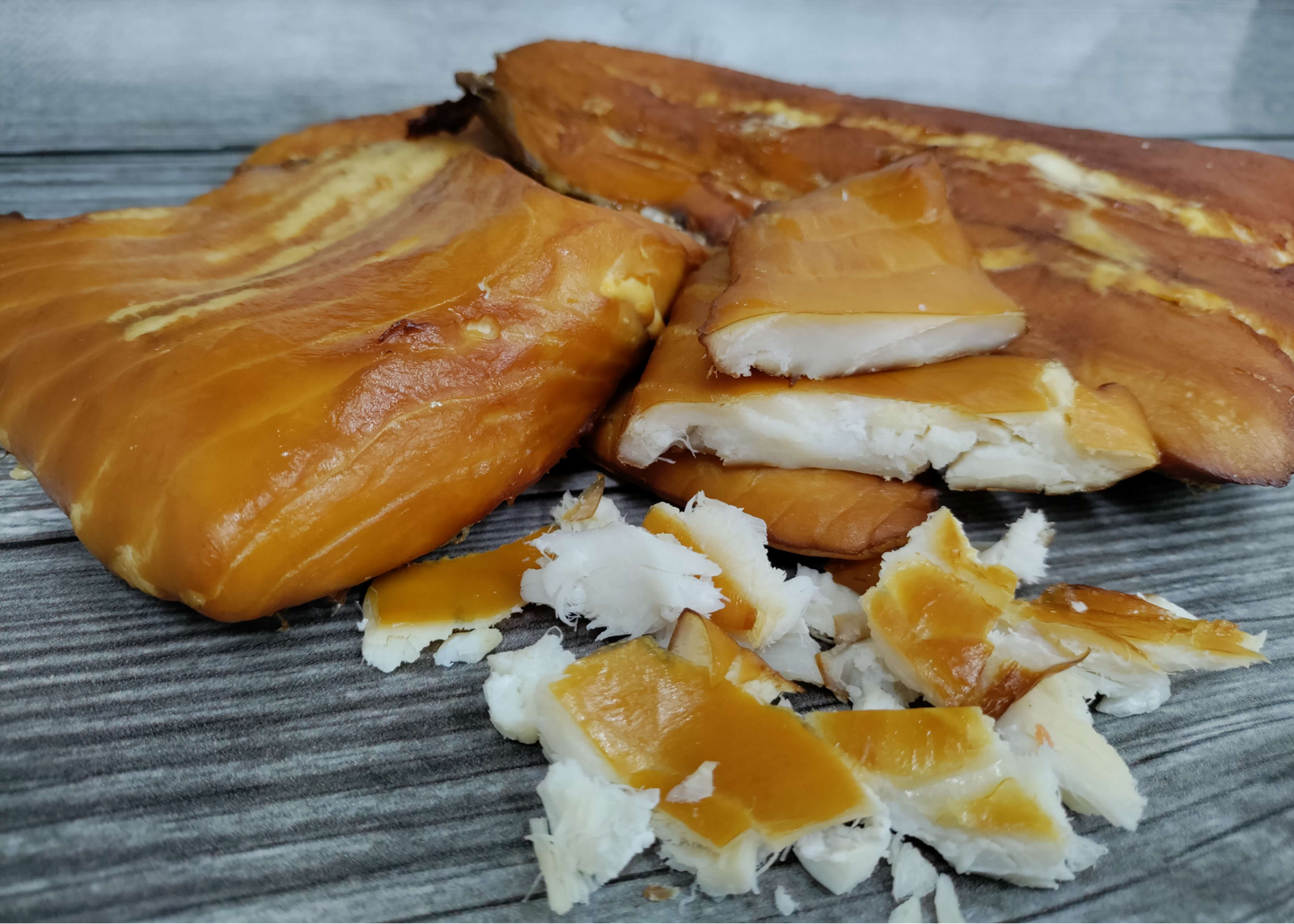 Wild Hot Smoked Alaskan Halibut (1 LB Average)