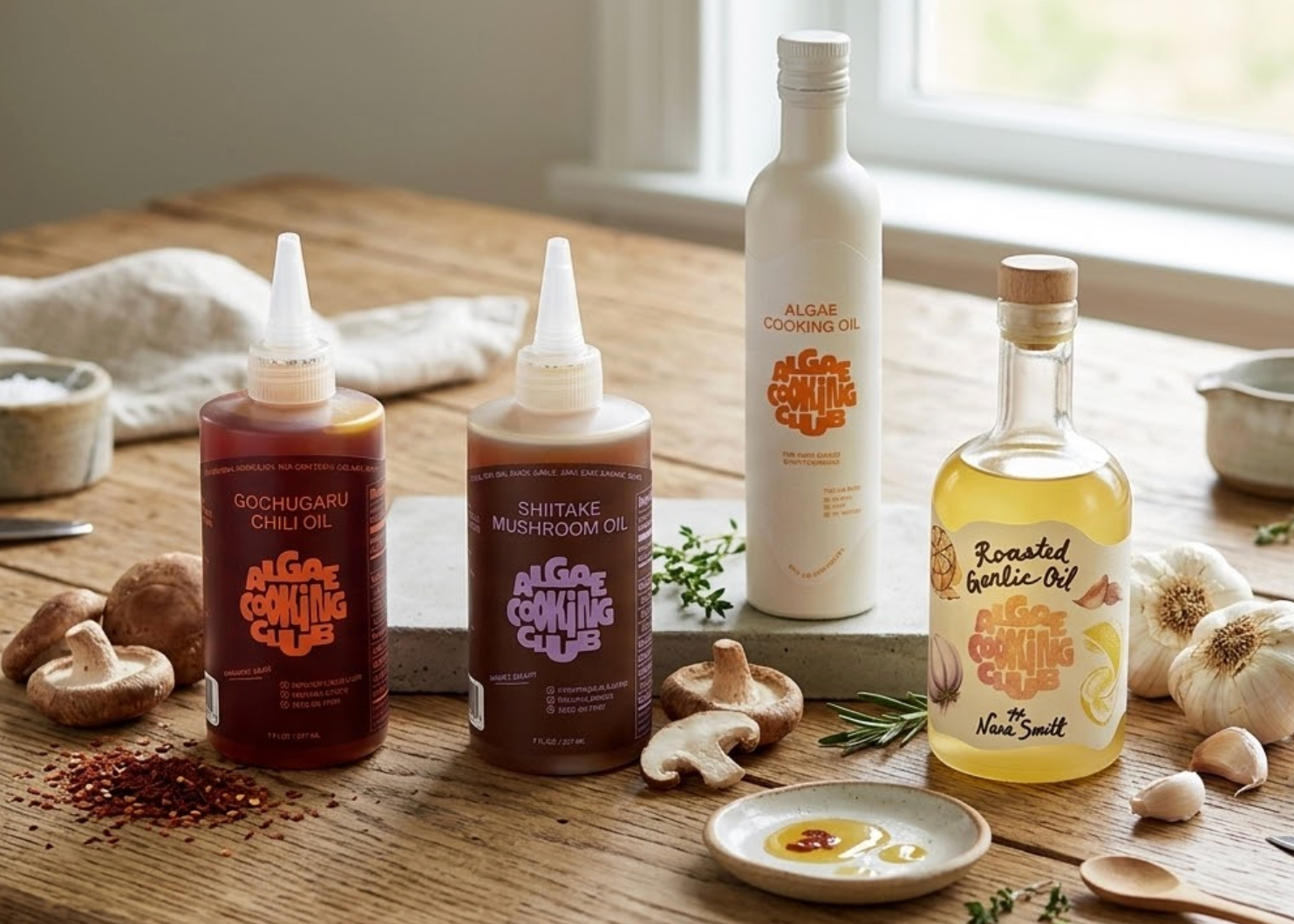 Algae Cooking Club Oils