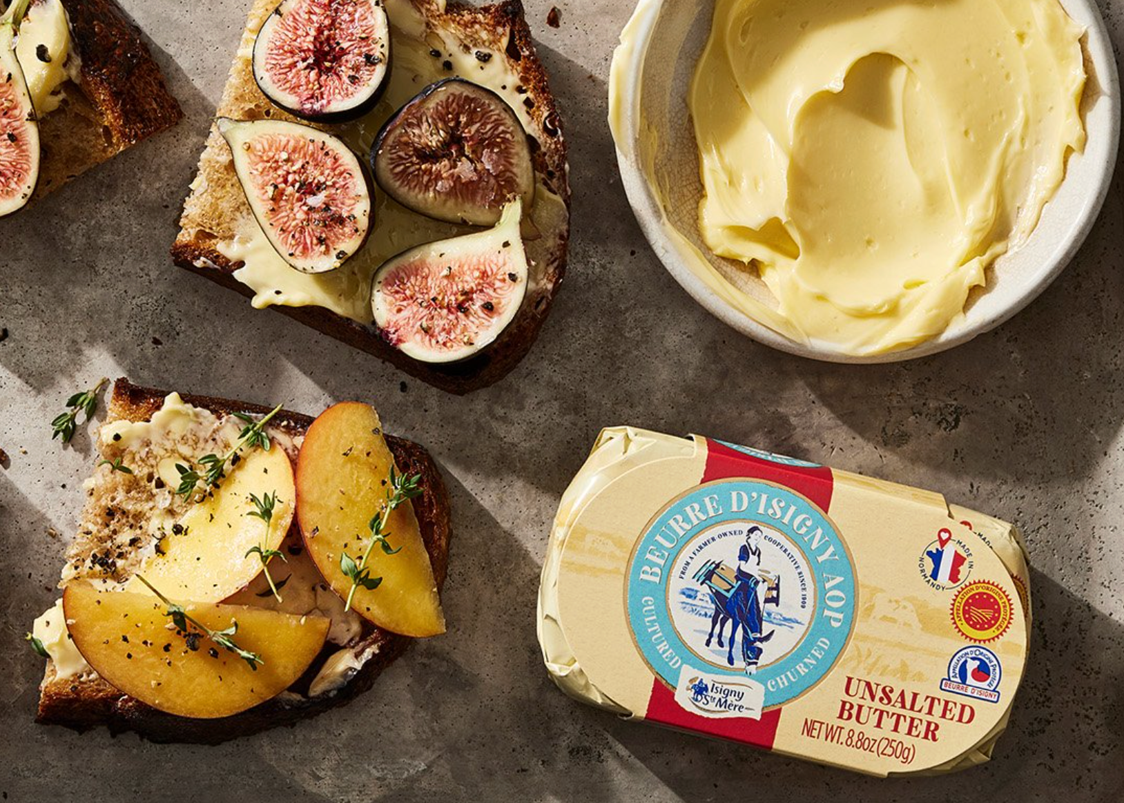 Isigny Sainte-Mère Butter Selection