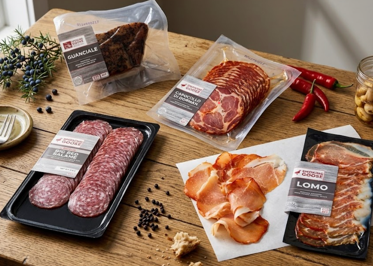 Smoking Goose Meat Selection