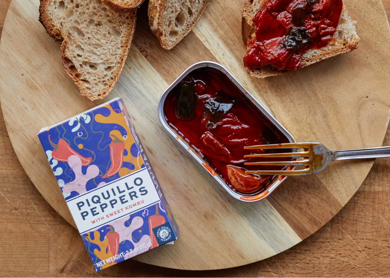 Porto Muiños Piquillo Peppers with Sweet Kombu 2.8 oz