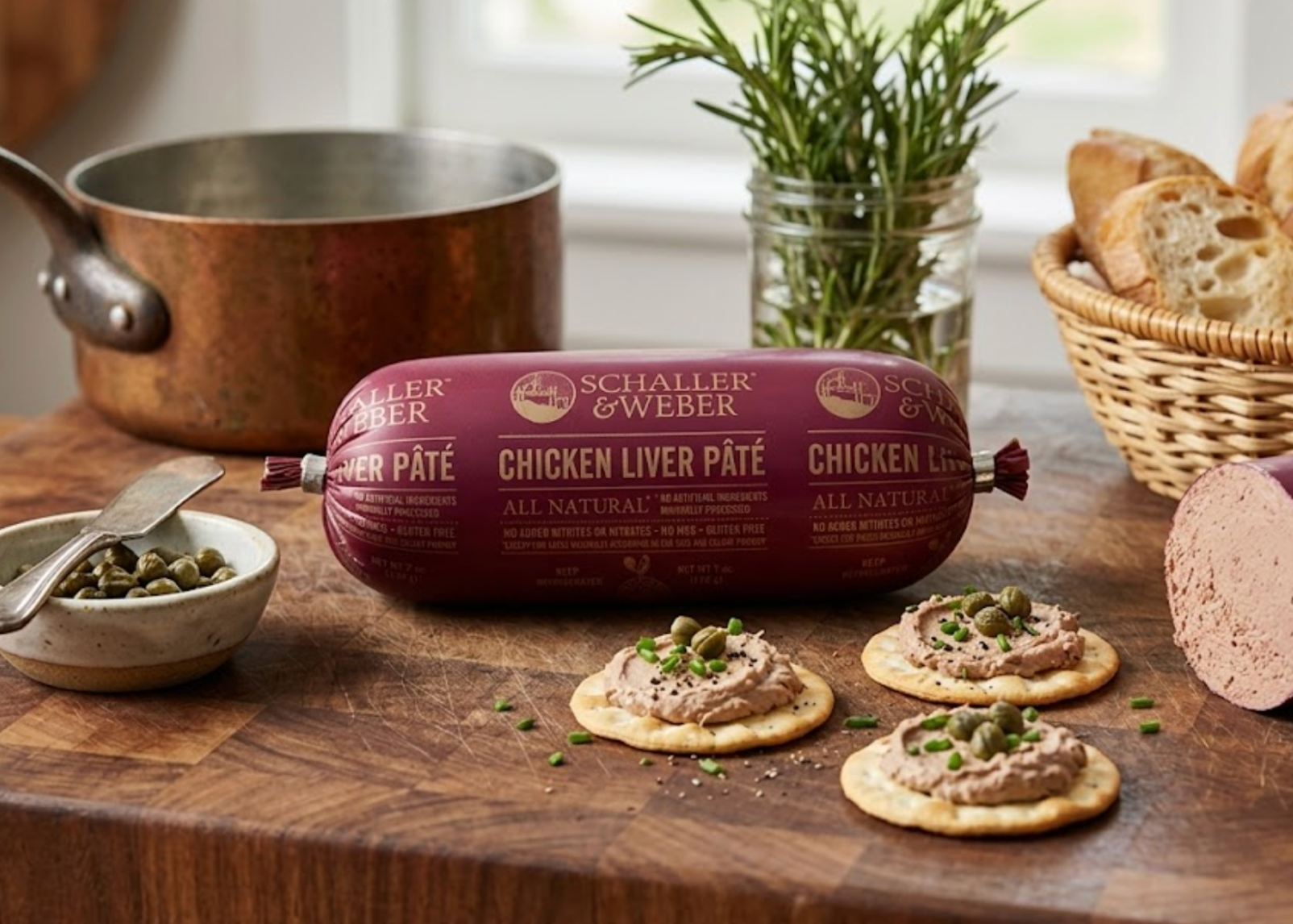 Schaller &amp; Weber Chicken Liver Pate 7 oz