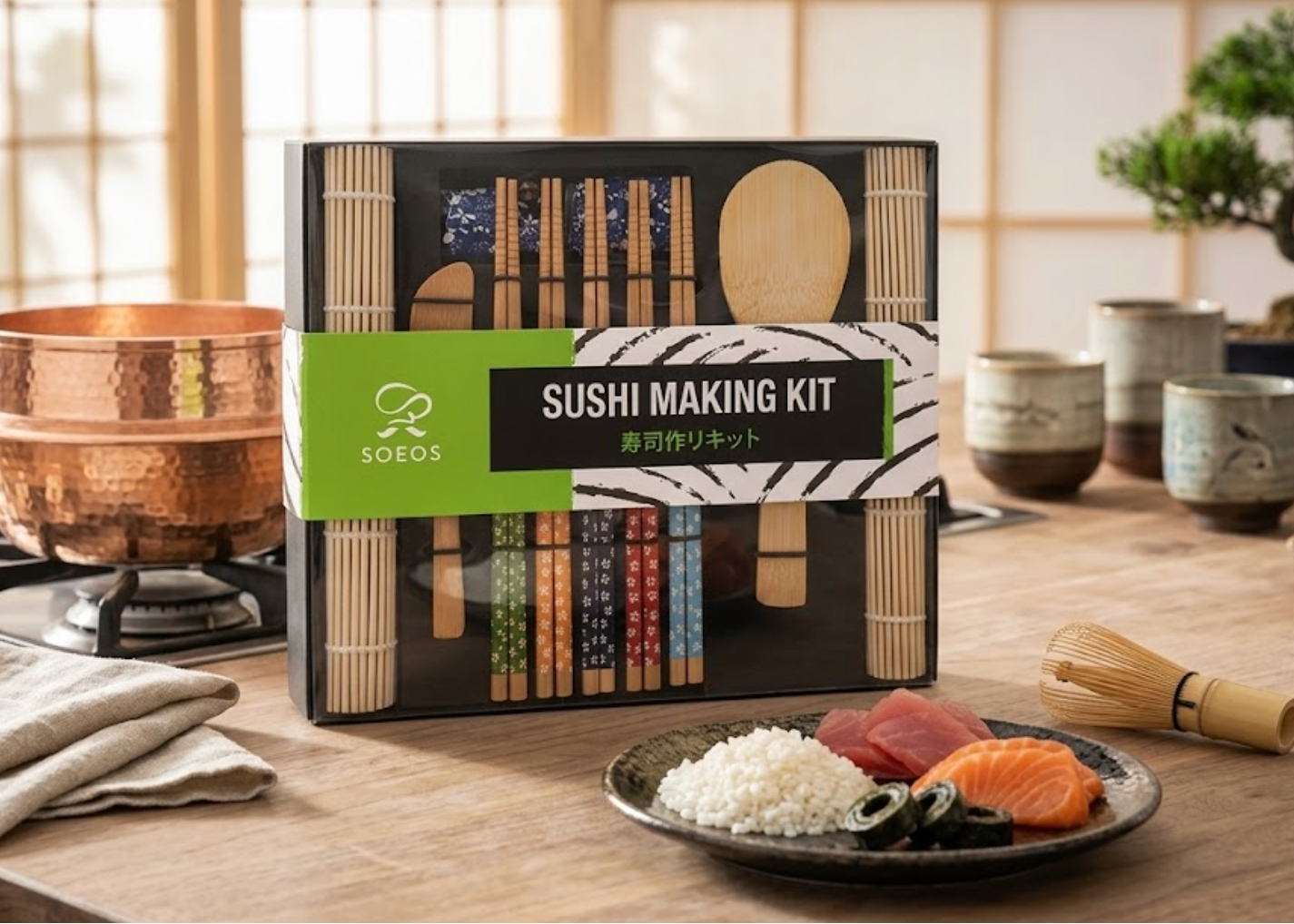 Soeos Beginner Sushi Making Kit