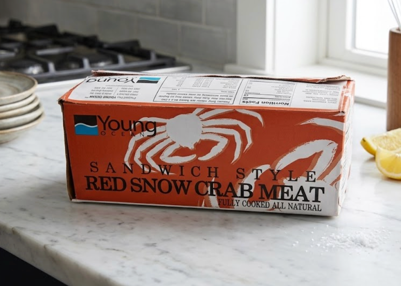 Young Ocean Sandwich Style Red Snow Crab Meat