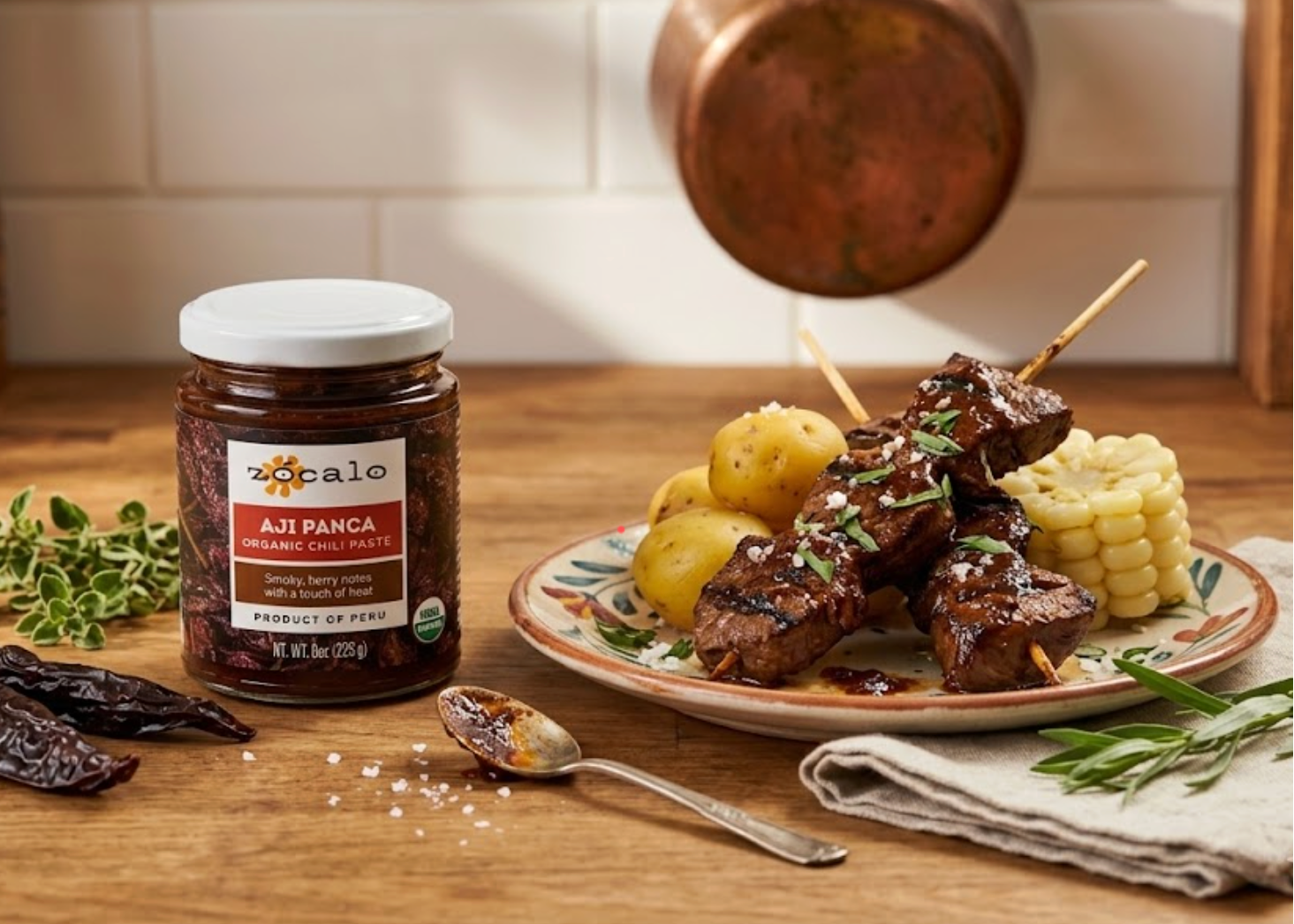 Zocalo Aji Panca Organic Chili Paste 8 oz