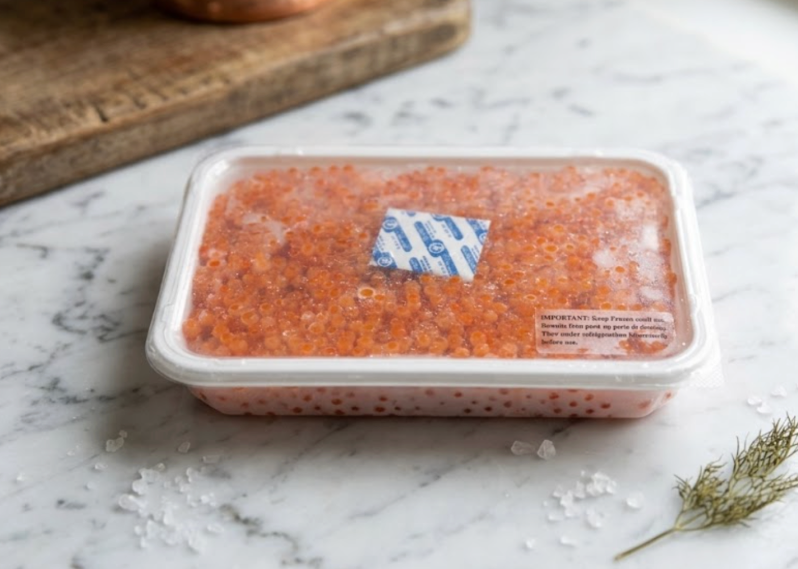 Caviar de kéta olympique de qualité supérieure 2,2 lb (1 kg)