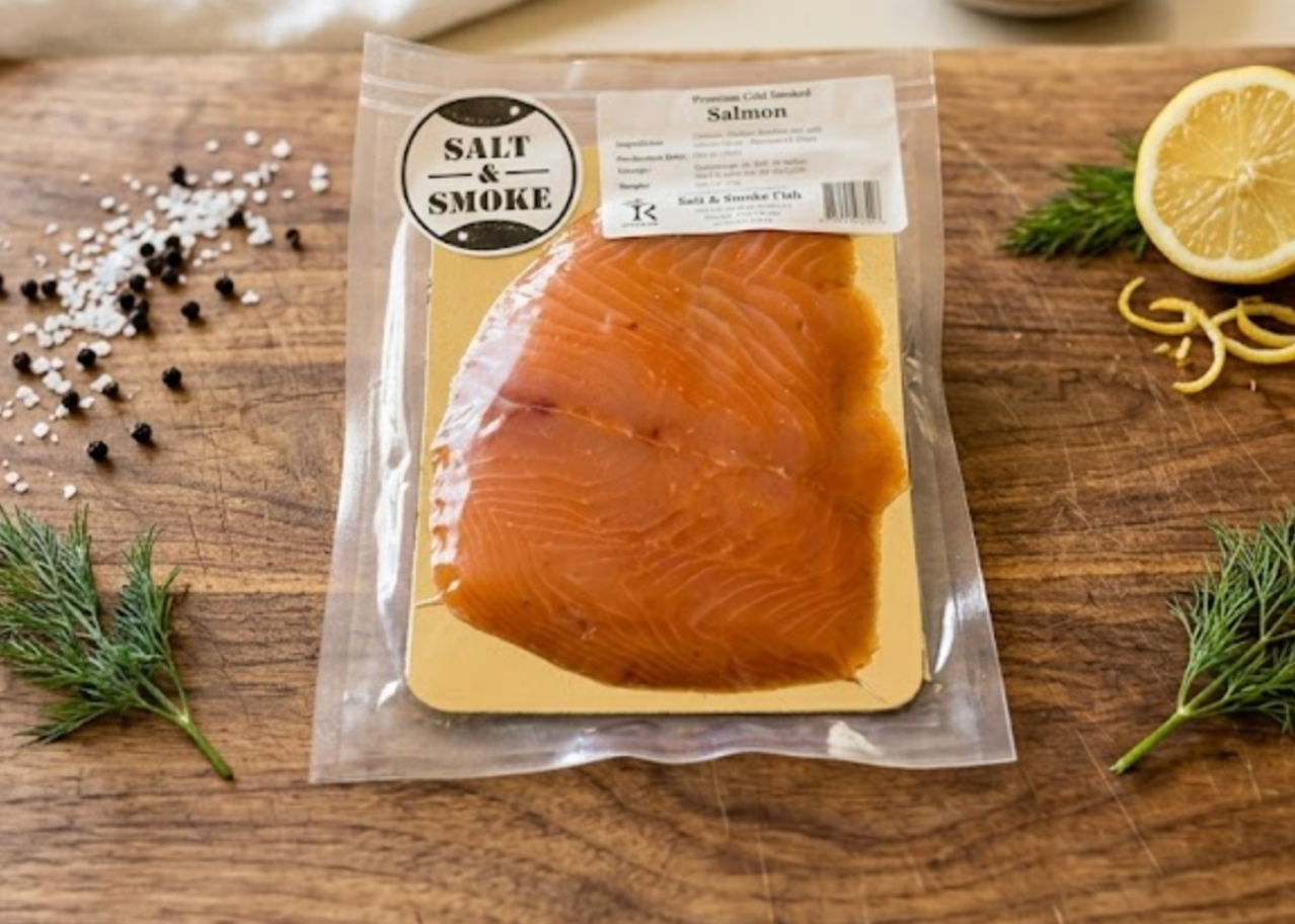 Salt & Smoke Atlantic Salmon Nova Lox – Premium Cold-Smoked Salmon