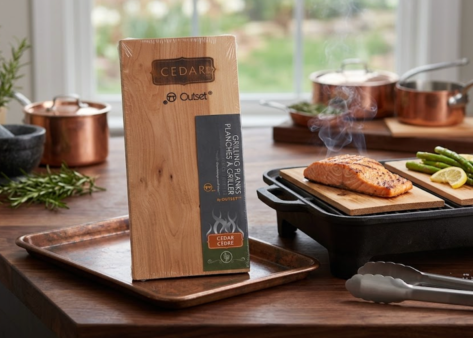 Outset Cedar Grilling Planks (Set of 4)