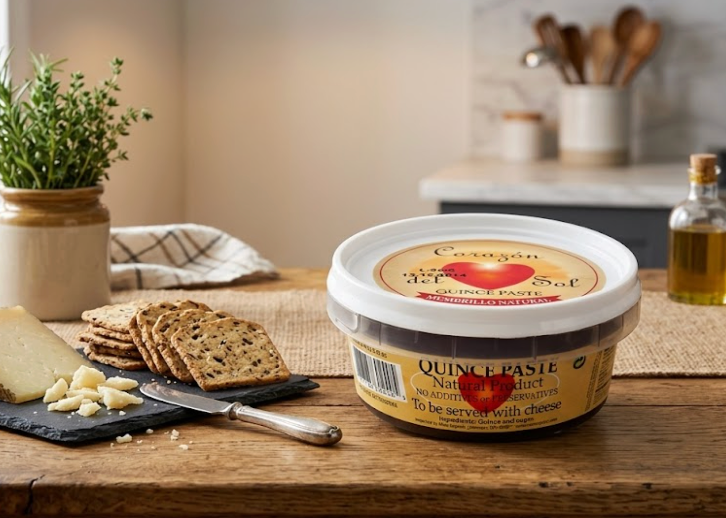 Corazon del Sol Natural Quince Paste 8.5 oz