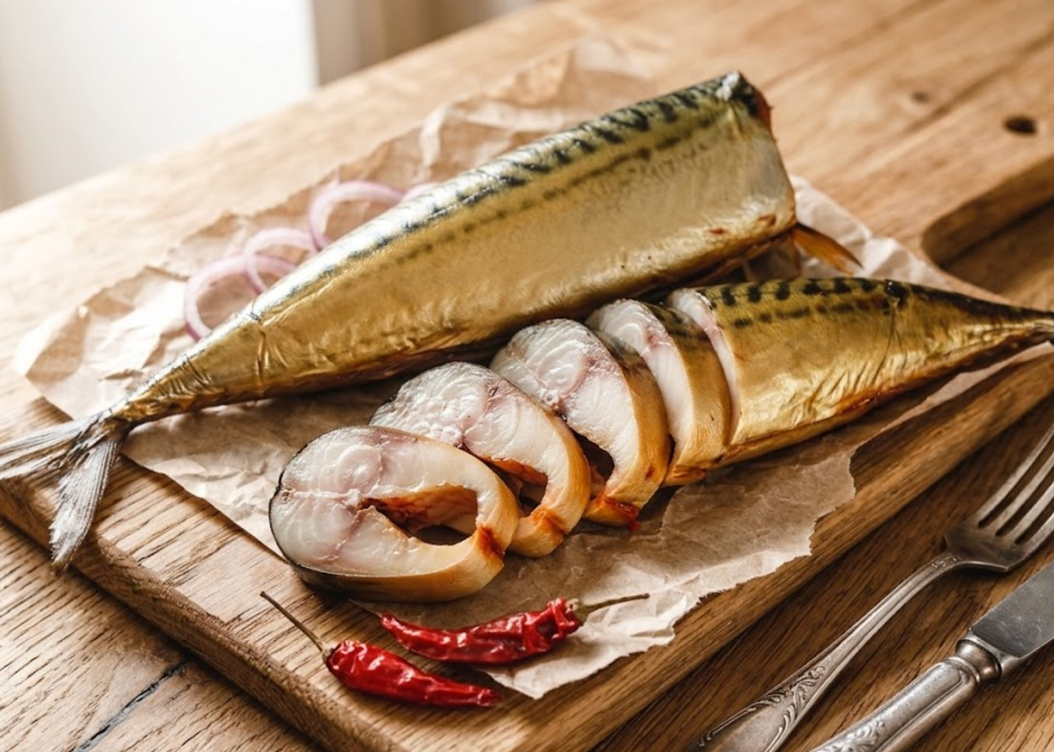Cold Smoked Mackerel (2 in a Pack)