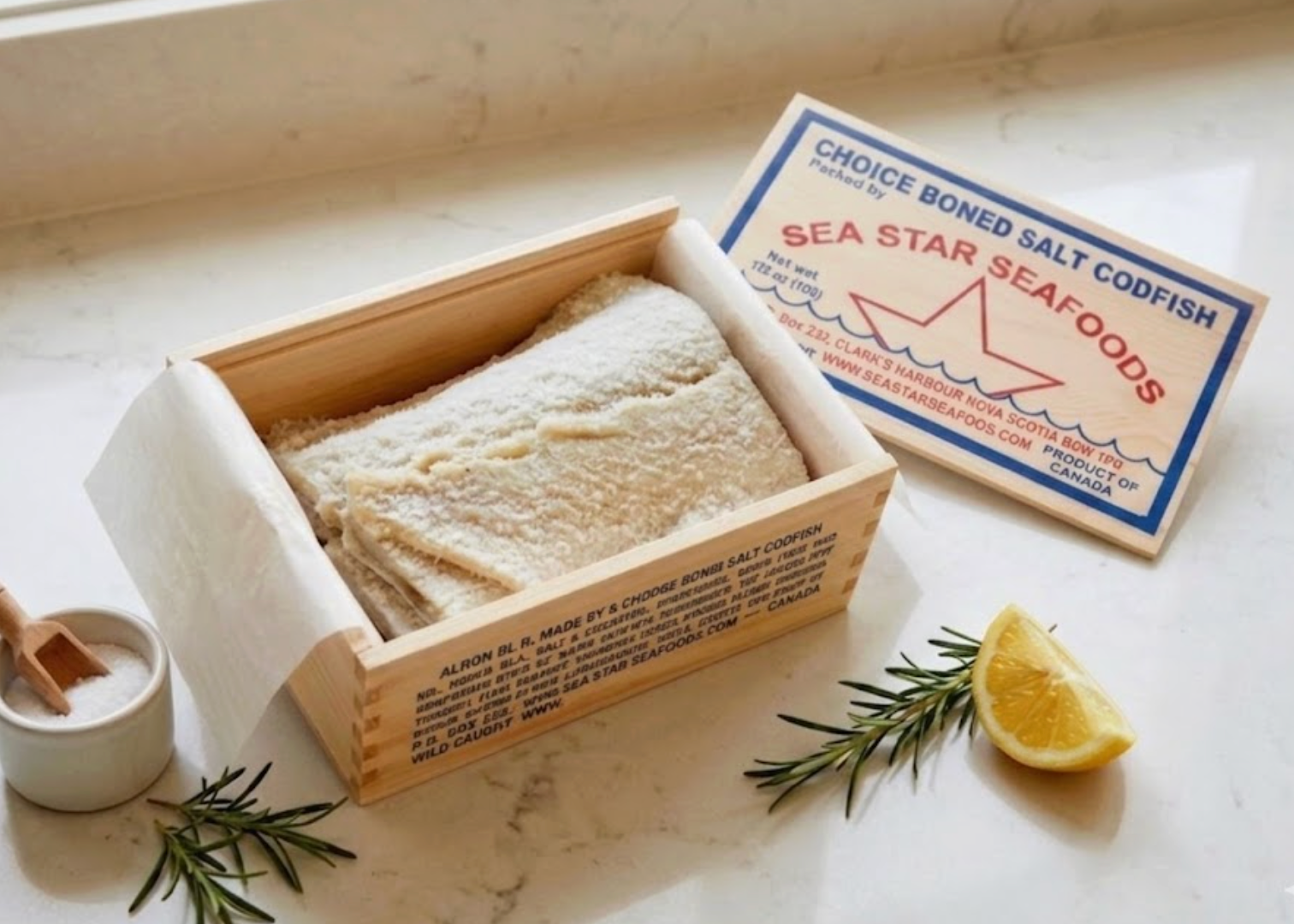 Sea Star Seafoods Choice Boned Salt Codfish 16 oz