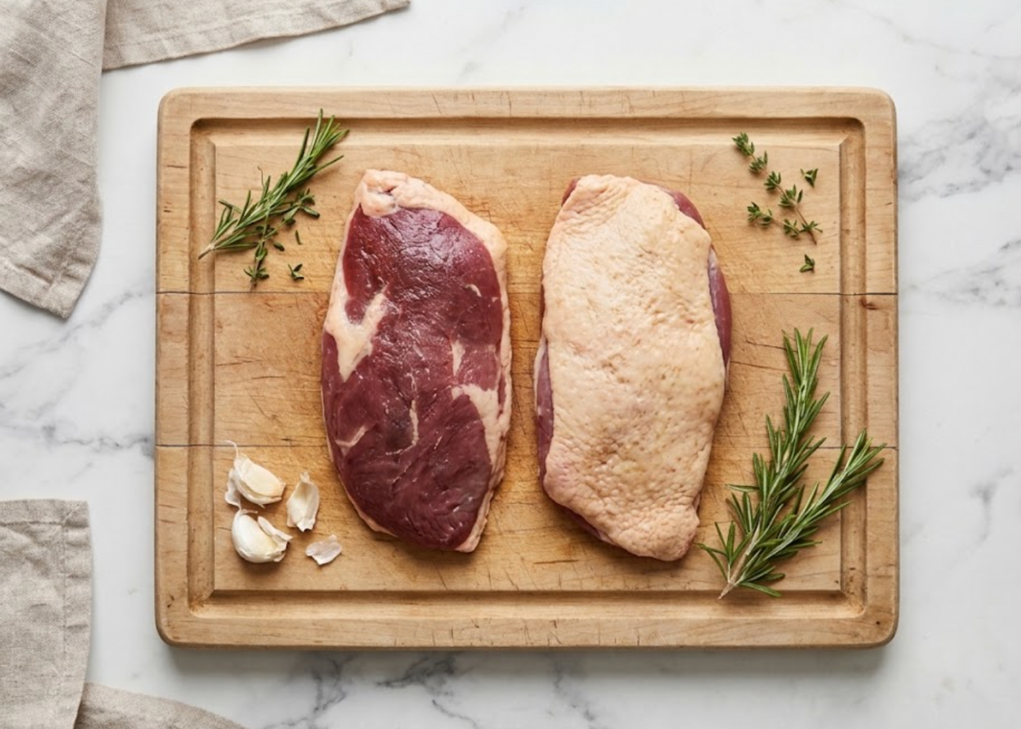 Hudson Valley Boneless Duck Breasts (Fresh or Dry Aged)