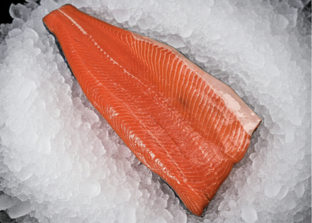 Seasonal: Fresh Wild Alaskan King Salmon Fillets 3 LBS