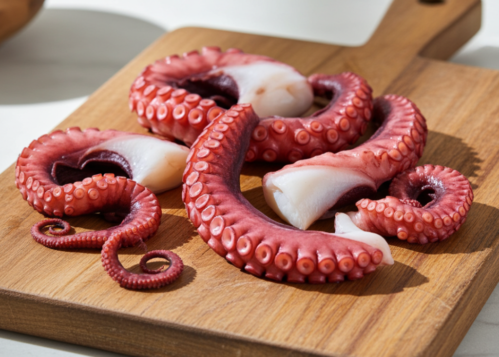 Spanish Cooked Octopus Legs