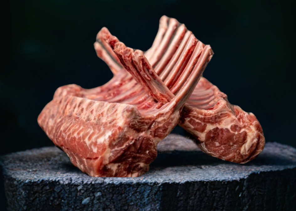 Carré à la française d'agneau local