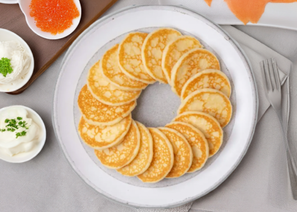 Cocktail Blinis – French-Style Pancakes