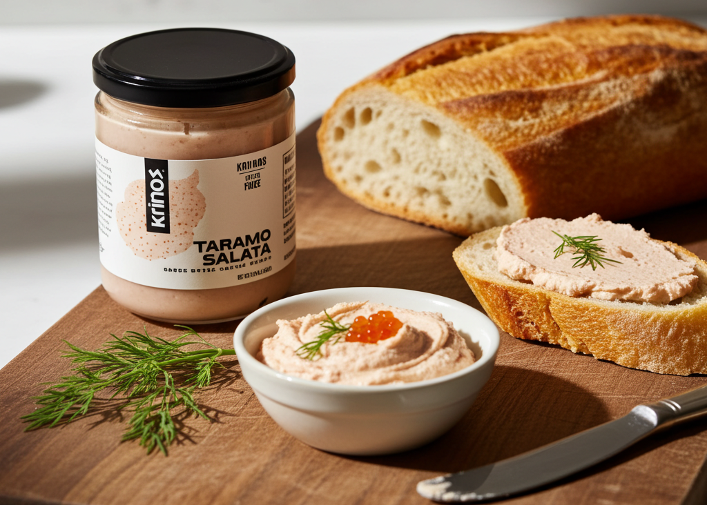 Krinos Taramosalata Greek Style Caviar Spread 14 oz