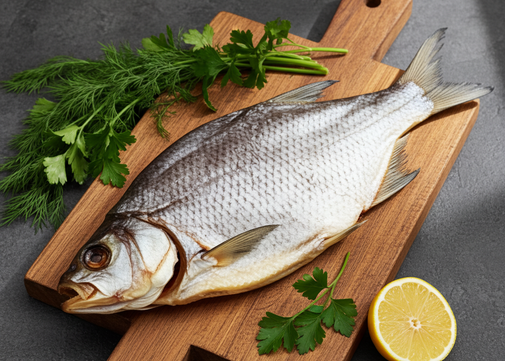 Large Lesh (With Roe) $55/lb, Avg. Weight 1.5 lbs ea Fish Packed in Singles